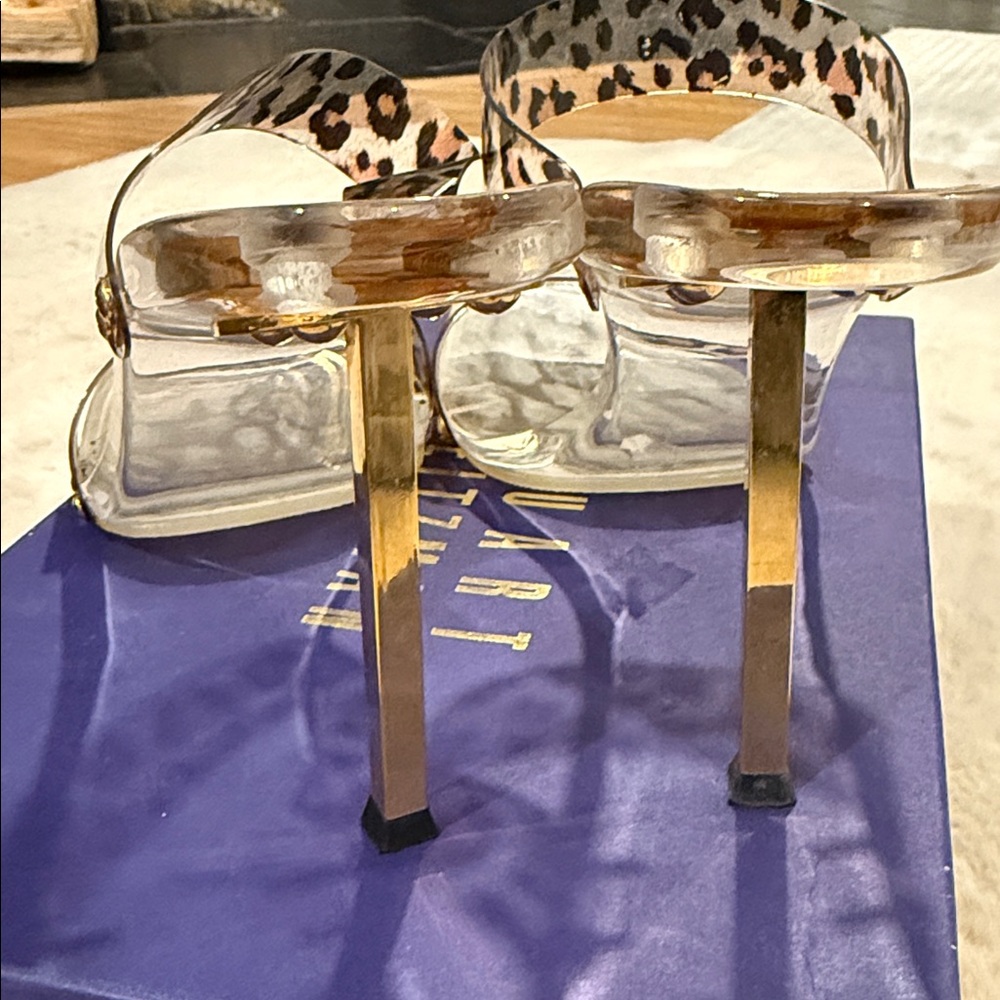 Stuart Weitzman Leopard Print Heels - Picture 8 of 14